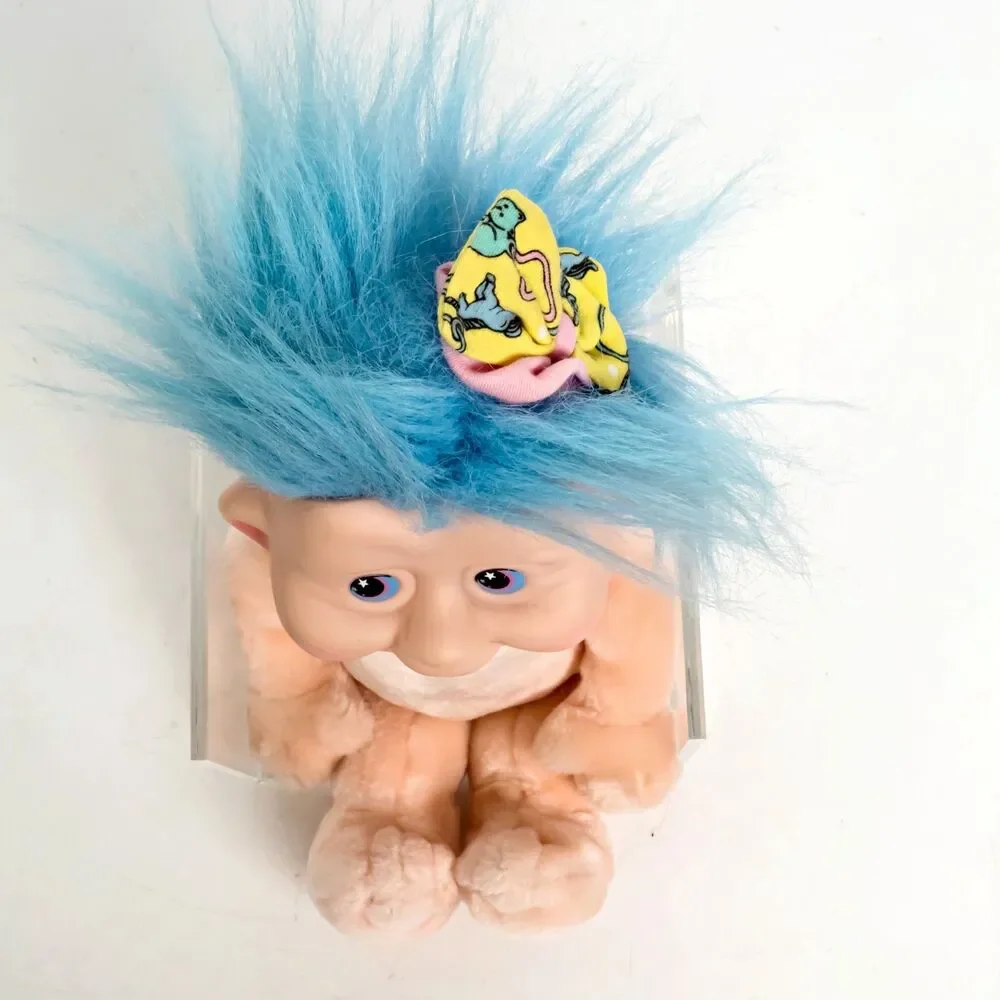 Vintage Rare 1991 Magic Trolls Babies ARABESQUE 10 inch Plush